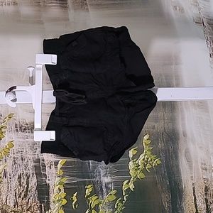 Rewind Womens size 5 Super sassy stretchy black short shorts